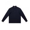 Classic Cable Knit Half-Zip Turtleneck Sweater Men Women Fall Winter Casual Loose Fit Pullover