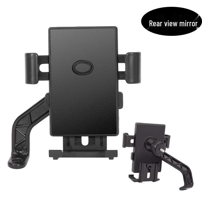 Motorcycle Phone Mount for Riders - Four-Claw Holder for Navigation & Outdoor Use