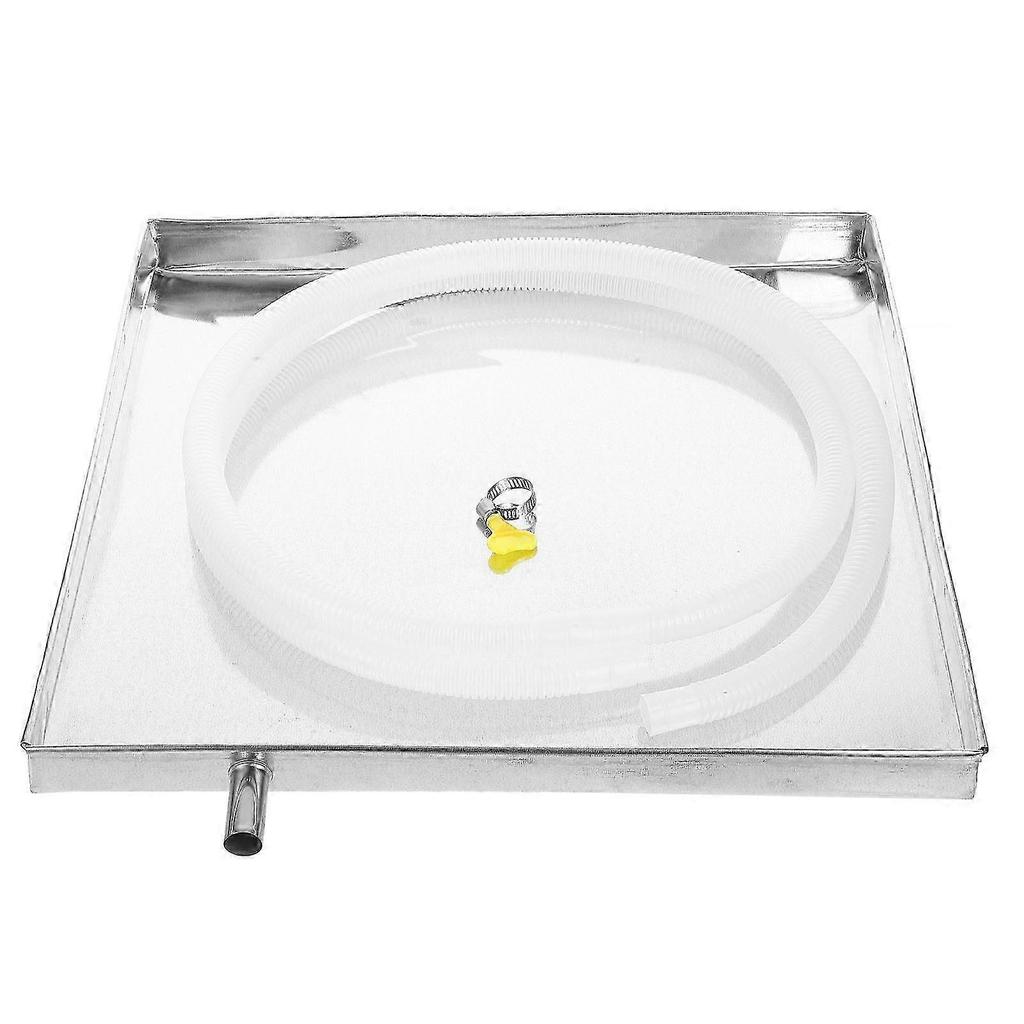 Sturdy Drip Pan for Outdoor Air Conditioners, Easy Installation, Rust-Resistant Tray for Window/Portable AC Units, Leak Protection Pad