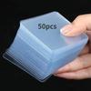 30/50PCS Heavy Duty Double Sided Adhesive Tape, Instantly Mount Pictures Carpets, Reusable No-Nail Strong Adhesive, Adhesivos