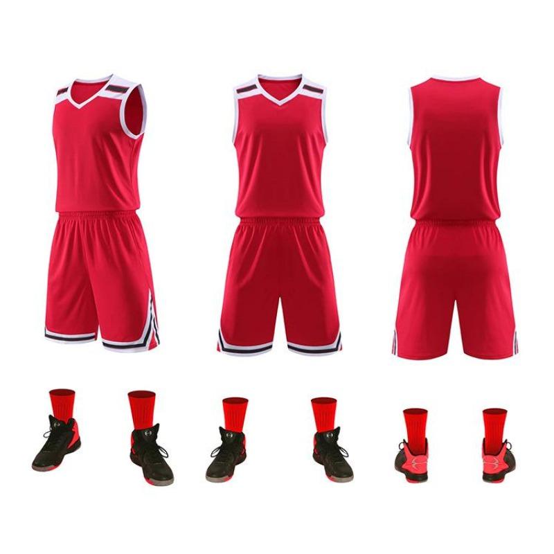 Tuta da Basket, Tuta Sportiva da Allenamento per Partite, Gilet, Maglia da Uomo Adulto Bambino, Traspirante Estiva da Donna