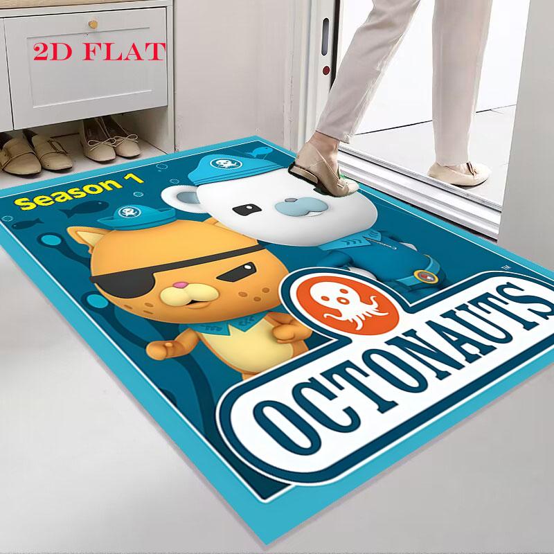 Octonauts History Carpet Rug for Living Room Bedroom Home Sofa Decoration,Kids play Nonslip Floor Mat