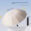 Double Large Umbrella Women Rain Or Shine Dual-Use Men's Extra-Large Thickened Reinforced Sun Protection Reverse Folding Manual Sunshade