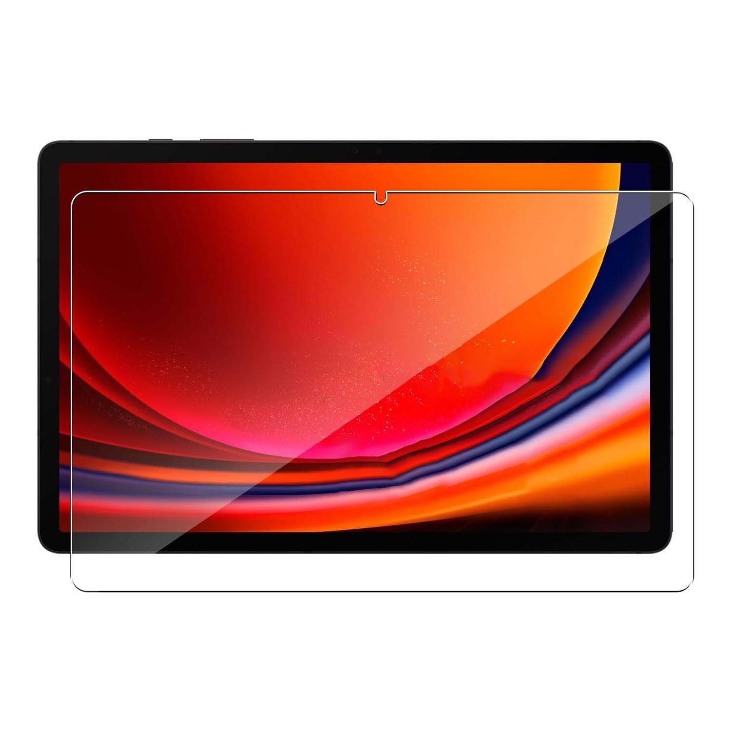 

For Samsung Galaxy Tab S9 FE Tempered Glass Screen Protector 2.5D Straight Edge Film Type A