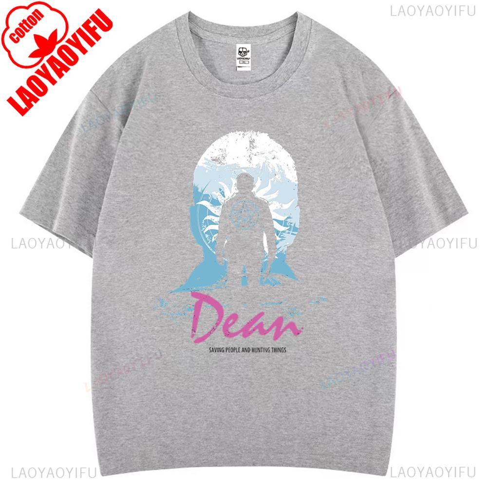 Klasické Vintage Filmové Nadpřirozené Tričko Ženy Muži Komiks Vysoce Kvalitní Bavlna Ležérní Top Dámské Harajuku Streetwear Oblečení
