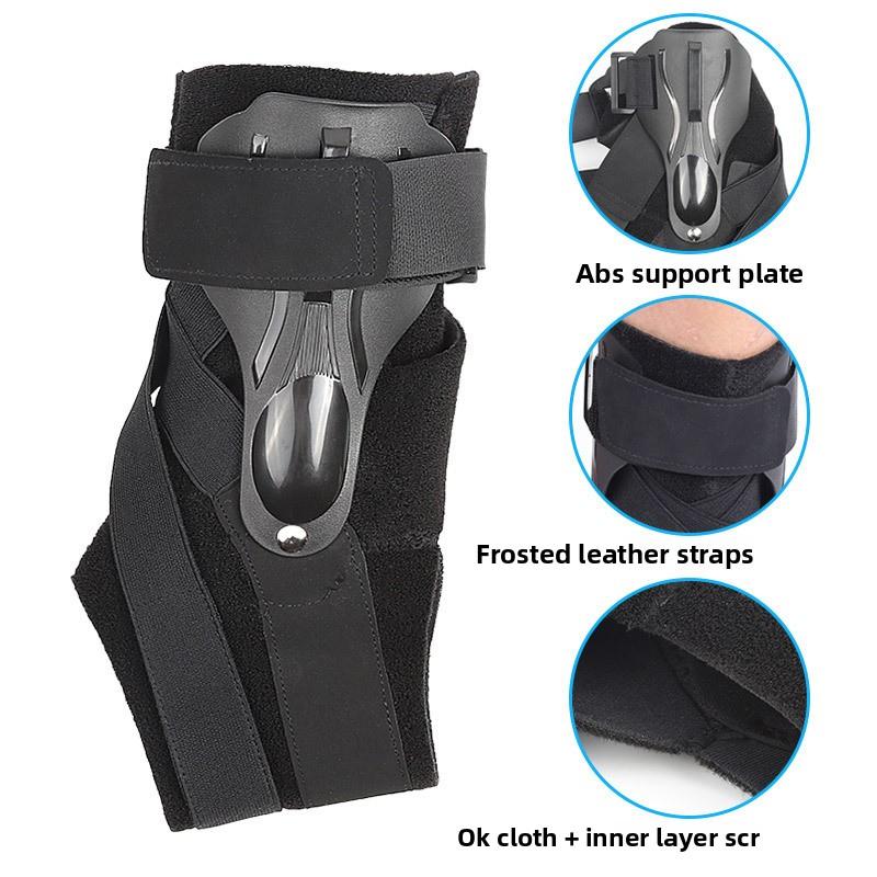 Sports Pressurized Ankle Protector Men's and Women's Outdoor Fitness Basketball Ankle Protector Double Support Fixed Strap Pressurized Ankle Protector