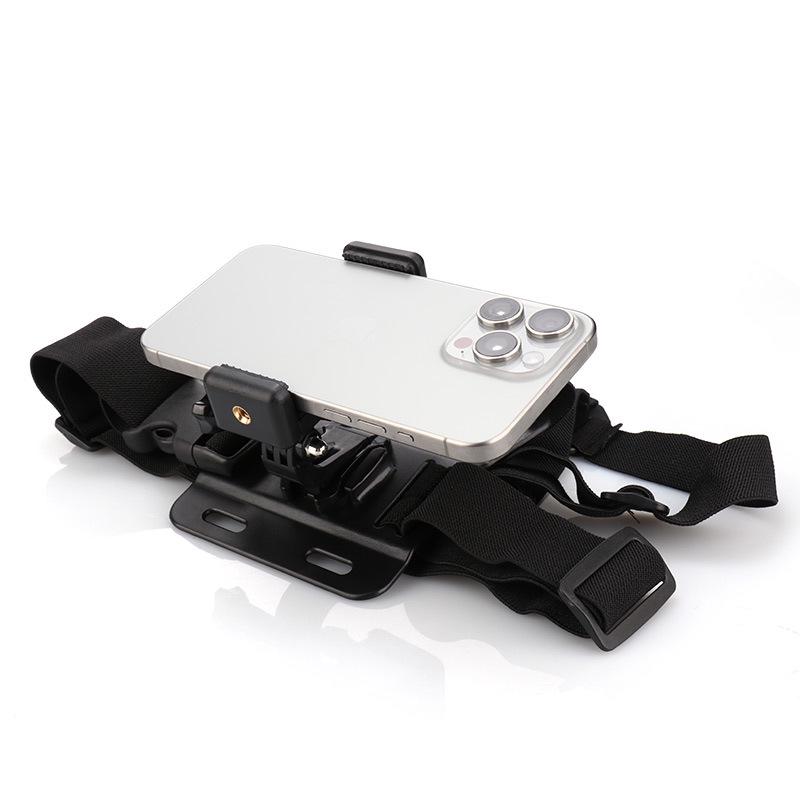 GoPro Action Camera & Mobile Accessories: Cycling Chest Strap & Headband Set