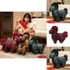Year Of The Horse Plush Toy With Short Pile Velvet For Gift And Home Decor