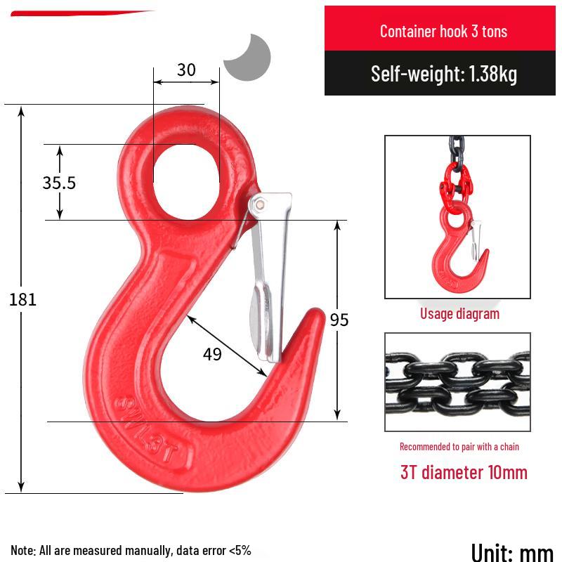 

Junding Heavy Duty Lifting Hook
