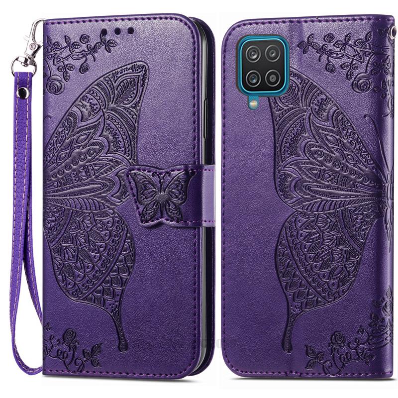SamsungA12 Case For Samsung Galaxy A12 Wallet Leather Flip Phone Case For Samsung A12 A 12 Case Protective Cover Coque Fundas