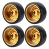 4Pcs 63mm RC Car Metal Hub Drift Tire Replacement Parts Accessory Fit for WPL D12 RC Truck