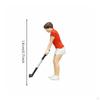 1:64 Golf-Miniaturen Mikrolandschaft Dekoration Golferfiguren Lebendige Posen Spieler