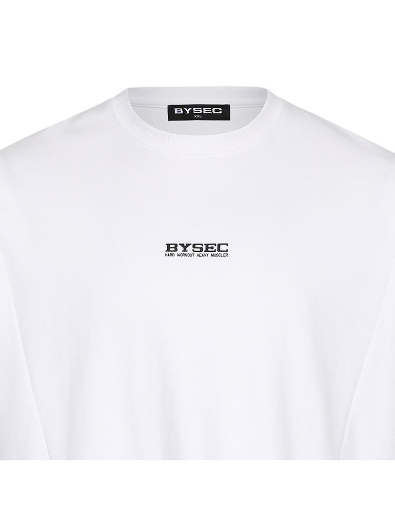 BYSEC Premium Double-Sided Heavy Muscular Oversized Short Sleeve T-Shirt_2 Colors