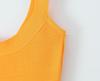 French Retro Sleeveless Knit Mini Dress - Sweet, Elastic Waistband, Pure Color for Women