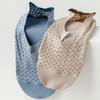 Men's Ultra-Thin Ice Silk Invisible Socks - Breathable, Sweat-Wicking, Non-Slip Heel