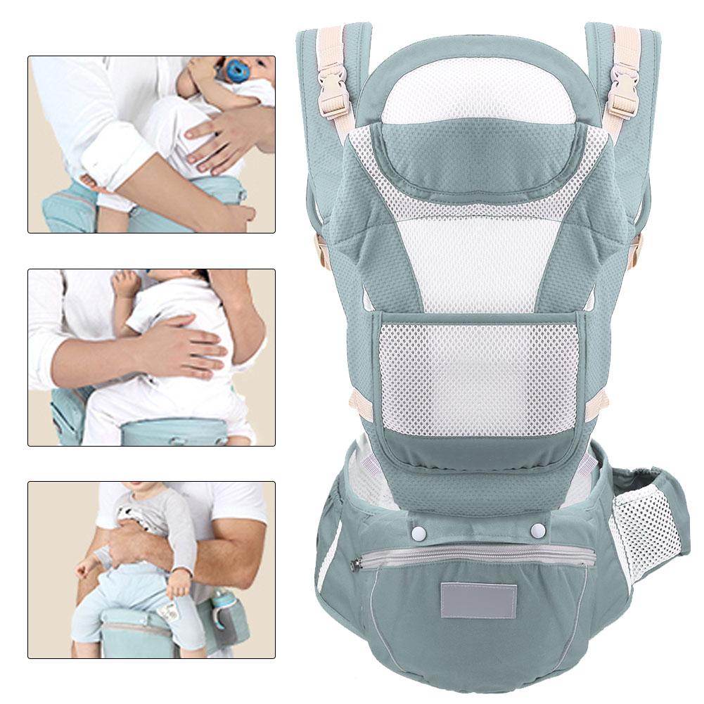 Infant Hipseat Multifunction Ergonomic Baby Wrap Breathable Newborn Front Facing Carrier#3