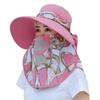 Neck Face Wide Brim Breathable Sun Cap Work Shade Hat Fisherman Cap Sunshade Bucket Hat