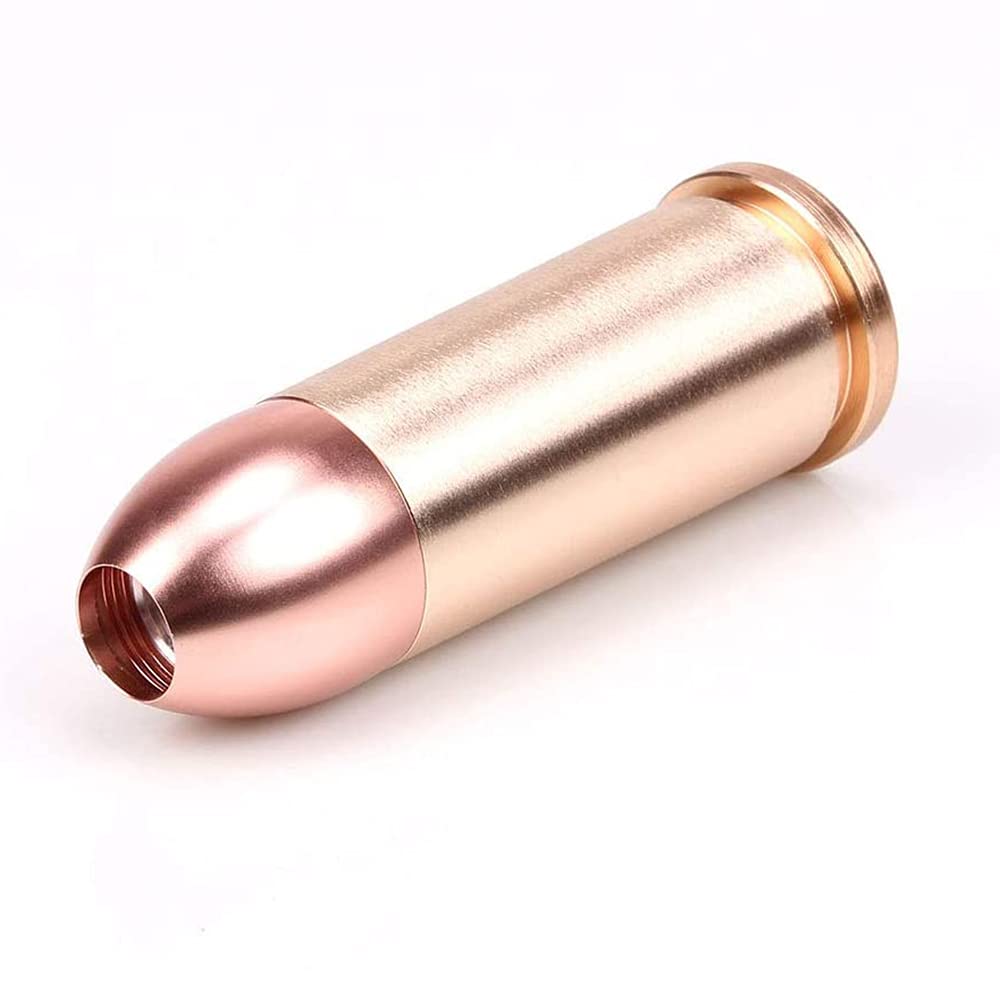 

BAOQI Universal Bullet Shape Style Shift Knob M12 M10 M8 Style Manual Transmission Gear Shift Knob Lever Brass