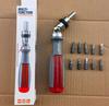 10-in-1 Multi-Angle Ratchet Screwdriver Set with Cross, Plum, and Special-Shaped Heads