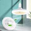 Drehbarer 3-in-1 Deckenventilator mit Fernbedienung Beleuchtung E27 Konverterbasis Beleuchtungsbasis Schlafzimmer Wohnzimmer