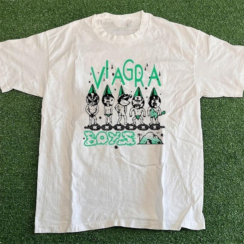 Vintage Viagra Boys Band Shirt Unisex Concert S to 5XL XL