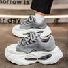 Men's Platform Shoes Fashion Thick-soled Sneakers Teenage Student Air Cushion Sports Shoe Outdoor Casual Shoes Zapatos De Hombre