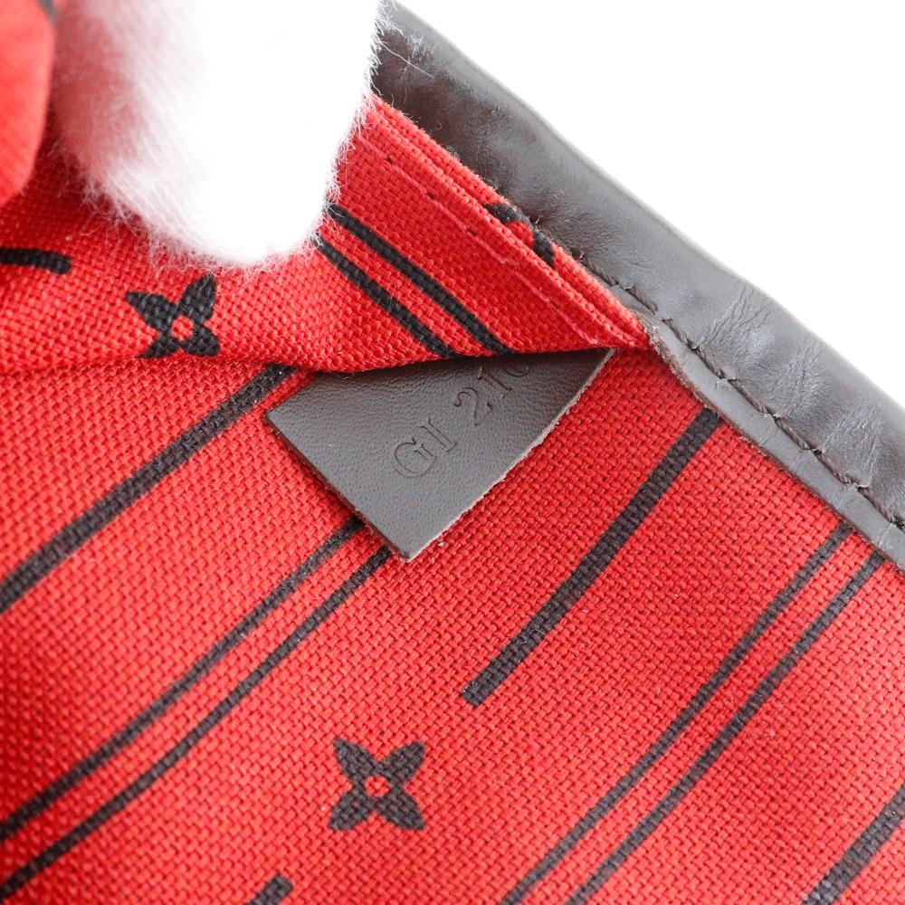 LOUIS VUITTON Neverfull MM Tote Bag N51105 Brown Damier canvas Women Used