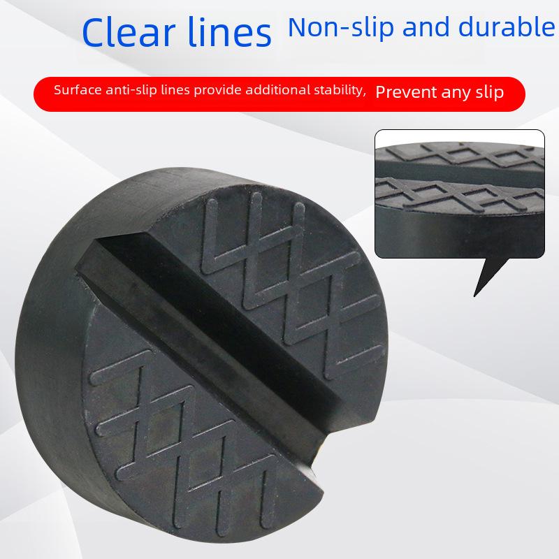 Universal 10mm High-Strength Pressure-Resistant Car Jack Rubber Pad Frame Protector