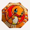 Charmander Campfire Pokémon Automatic Open/Close Umbrella Folding Umbrella,Portable Compact Perfect Gift for Birthday, Christmas0809189