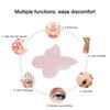 Pink Jadestone Scraping Board Butterfly Shape Massaging Gua Sha Board Scrapping Tool