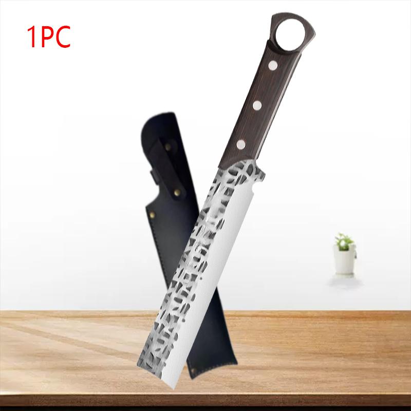 Chopping Knife Household Meat Cleaver Professional Hand Forged Multi-purpose Kitchen Knife Cutting Chicken Duck Fish Sharp Knife