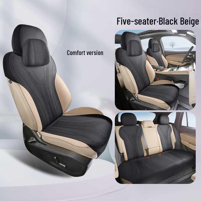 Xingyue L Vehicle Suede Saddle Seat Cushion Cover - Four Seasons