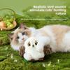 New Electric Cat Toy - Realistic Bird Toy - Self-amusement and Stress-relief Gadget - Automatic Cat-entertaining Sound Toy