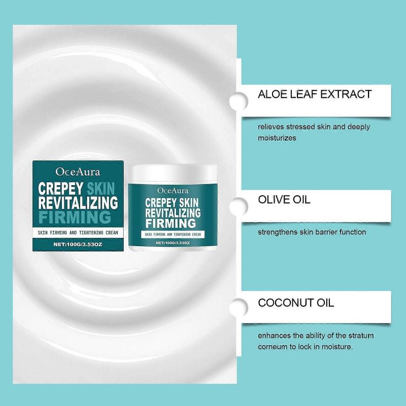 Skin Firming and Tightening Cream for Crepey Skin, Anti-Aging Face Moisturizer, Crepey Skin Care Treatment - Moisturizes, Tightens Skin