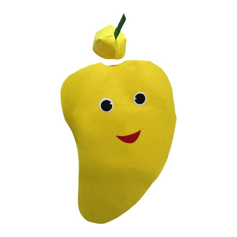 Costumes de Fête sur le Thème des Fruits Respirants Non-tissés pour Multiples Jeux de Rôle lors d'Événements Scolaires et de Célébrations Familiales Confortables à Porter