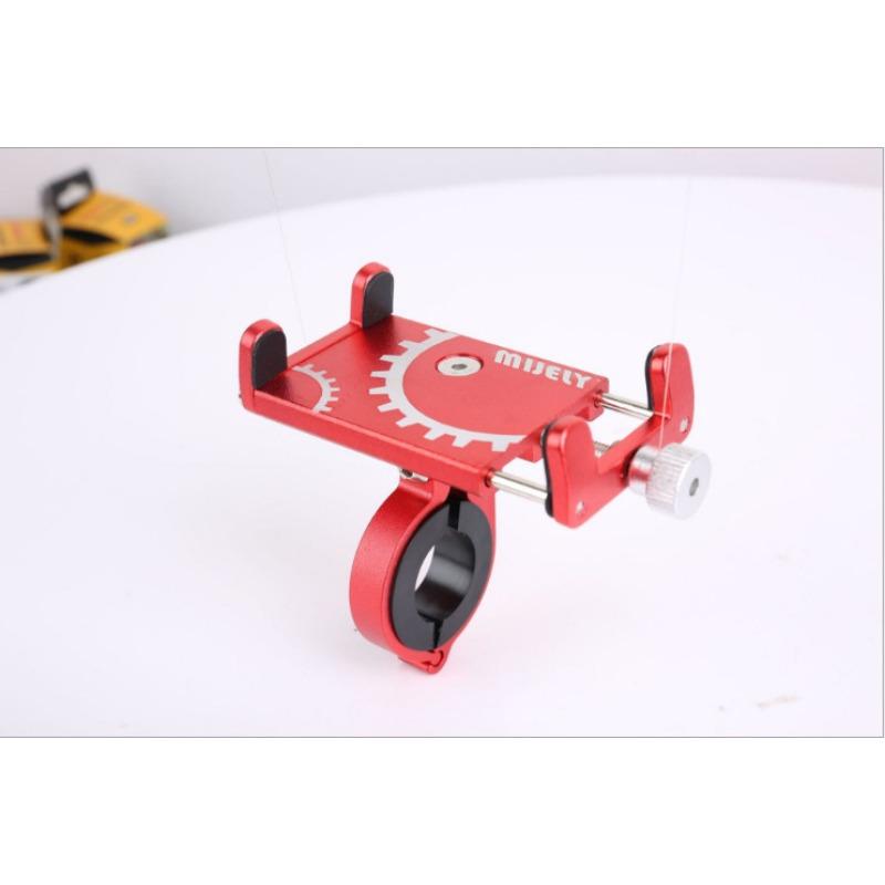 Aluminum Alloy Phone Holder Bicycle Holder Phone Navigation Holder Electric Bike Phone Holder Phone Holder Phone Holder Phone Holder Fixed красный