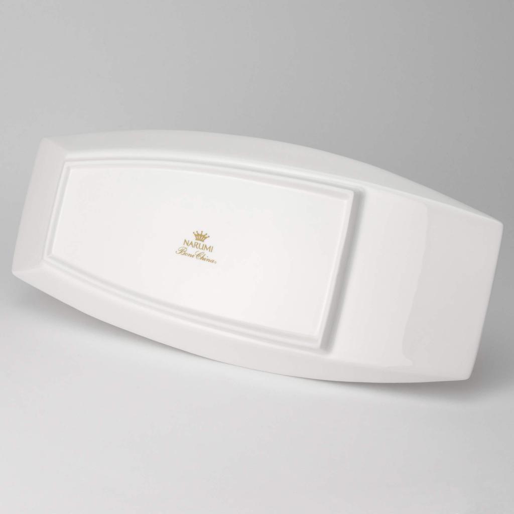 NARUMI Opera White Microwave Plate, 40cm, Safe, 50827-5383