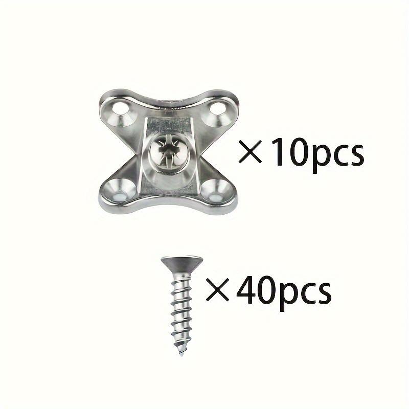 

Butterfly Corner Brackets, Heavy-Duty L-Shaped Corner Brackets, with Screws, Metal Butterfly Corner Braces, Wooden Board Corner