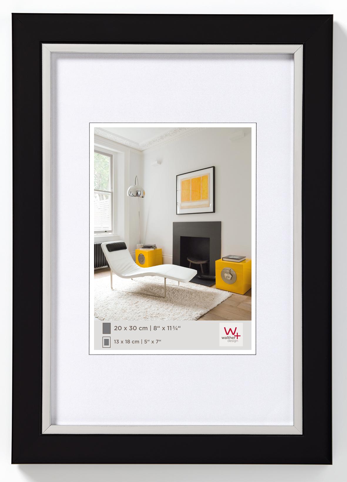 Cadre photo Metro PS 10x15 cm (10x15 cm) noir