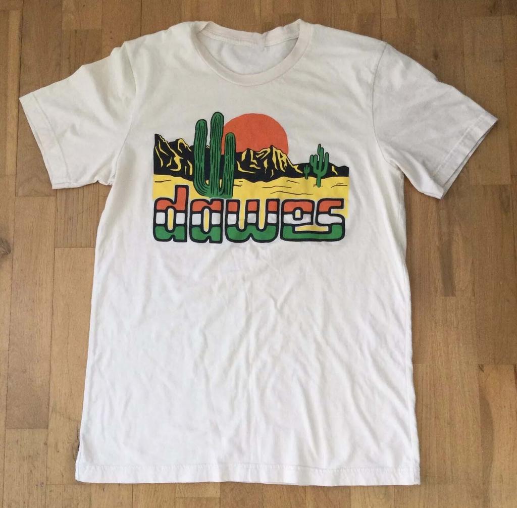 Dawes Band White Full Size Shirt Tour Twoside Unisex