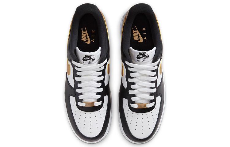 Nike Air Force 1 Low Black White Metallic Gold CZ9189-001