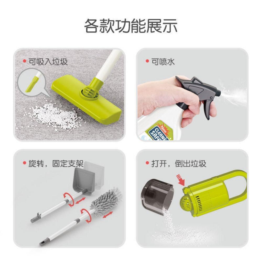5/8/18/23PCS Plastic Kids Cleaning Toy Set Multicolor Housekeeping Tool Set Gift