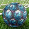 1pc Glass Dolphins Theme Soccer Ball Football, Size 5, Lightweight PVC, Outdoor Training Soccer Ball,Sports Gift t61432