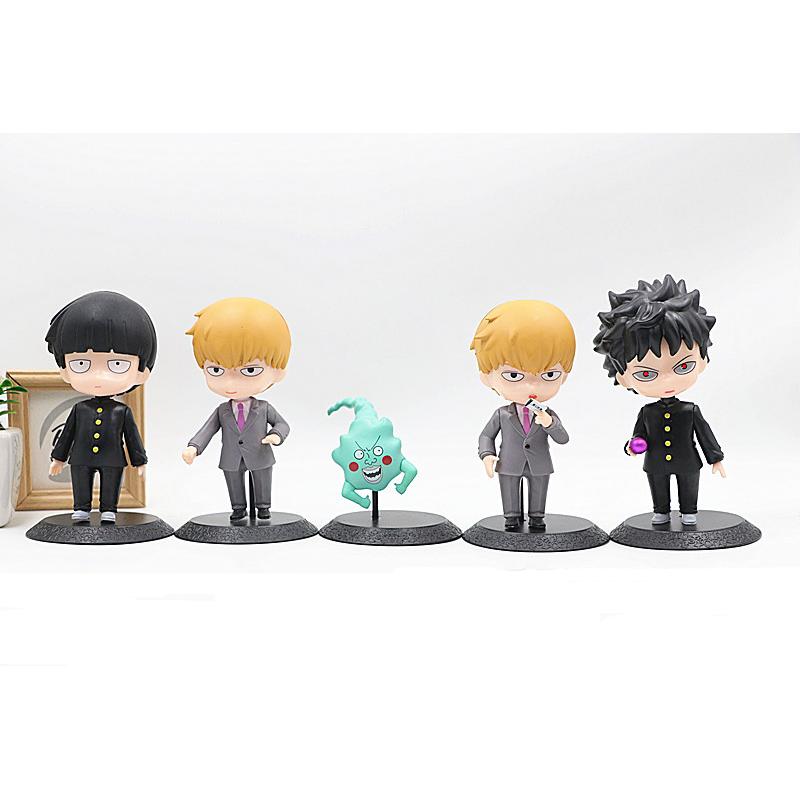 

Psycho 5pcs Mob 100 Shigeo Arataka Figures Toy Cartoon Model Decoration Pendant