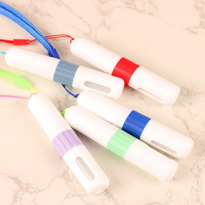 2 In 1 Empty Nasal Inhaler Sticks Visual Window Essential Oil Bottle Aroma Diffuser Nasal Aromatherapy Inhalers Tubes Container