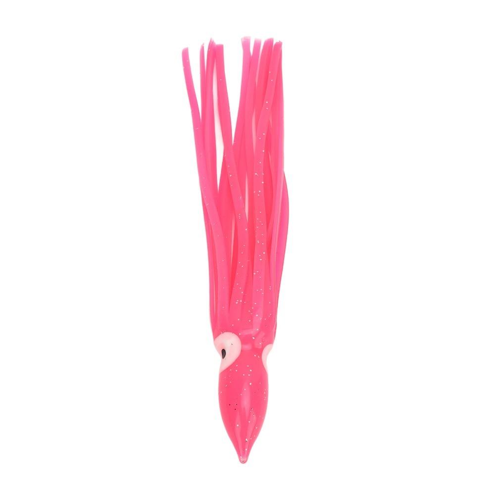 10PCS 14/16/18cm Squid Skirts Lures Lifelike Eyes Fishing Lures Trolling Baits  Deep Sea Fishing