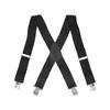 Mens Suspenders Comfortable Durable Stable Reliable Convenient Practical Elastic Flexible Clothing AccessoriesBlack