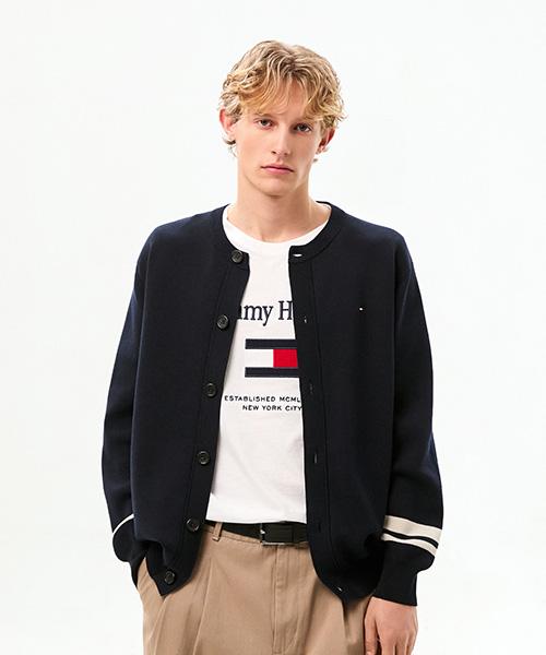 Tommy Hilfiger Crew Neck Cardigan (T12G0Kcd720Ml1Dw5)