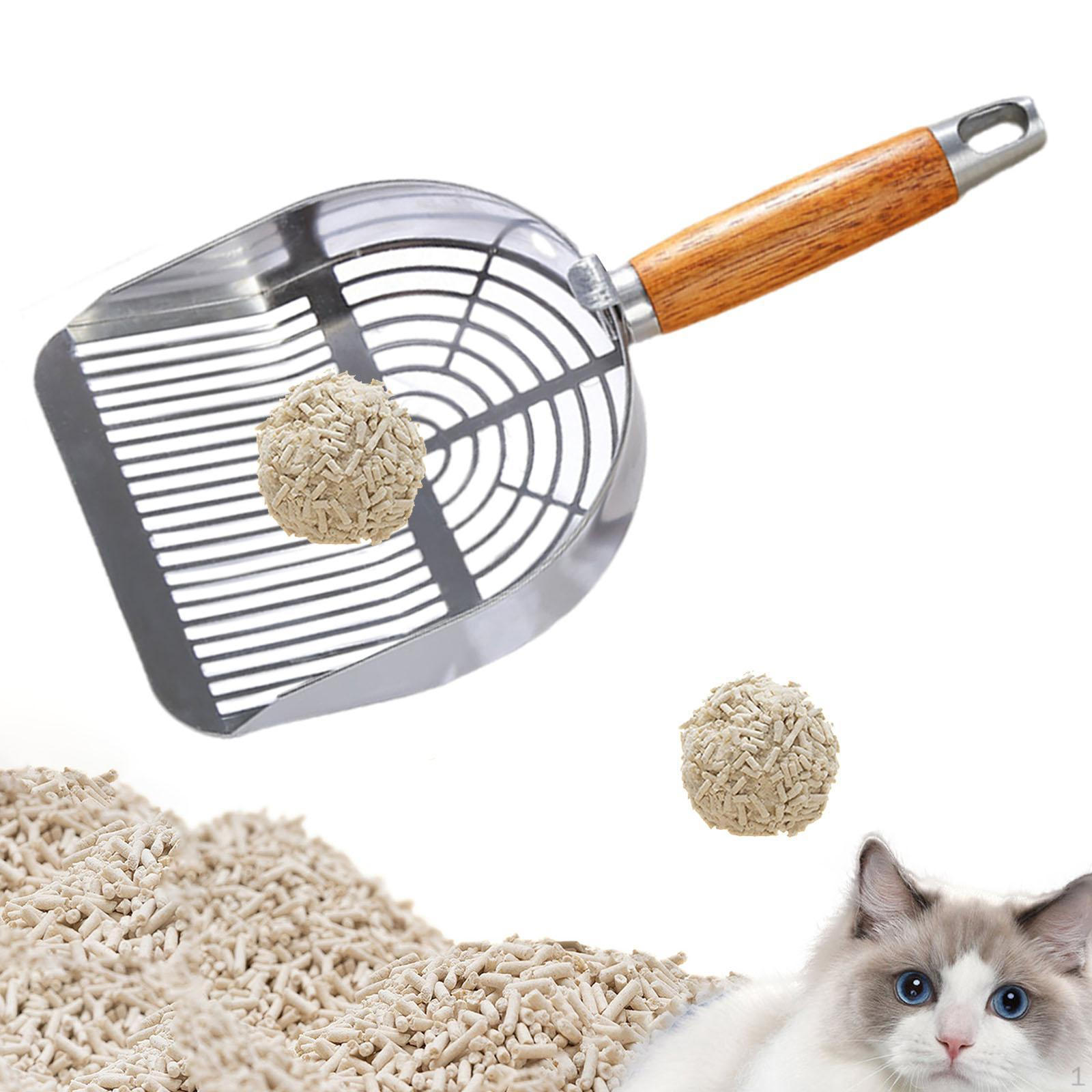 

Металлический совок для кошачьего туалета с сеткой для мелких животных Strip Type