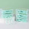 Double Line Dental Floss Mint Disposable Bow Design Portable Oral Cleaning Toothpick Floss Pick Carry-On Adult Teeth Oral Care